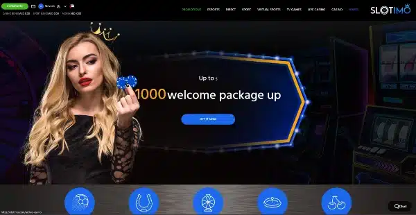 Tap Finish to create your Slotimo Casino account.